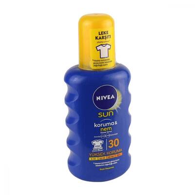 Nivea Sun Koruma ve Nem Yüksek Koruma Güneş Spreyi Spf30+ 200 ml - 1