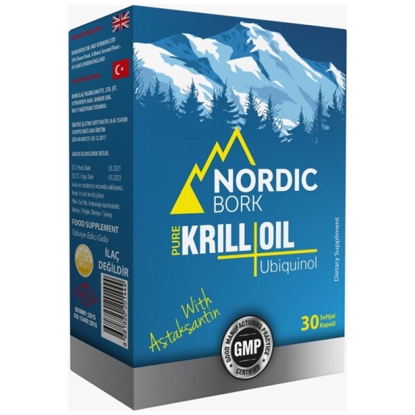 Nordic Bork Krill Oil 30 Softgel - 1