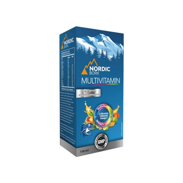 Nordic Bork Multivitamin Şurup 150 ml - 1