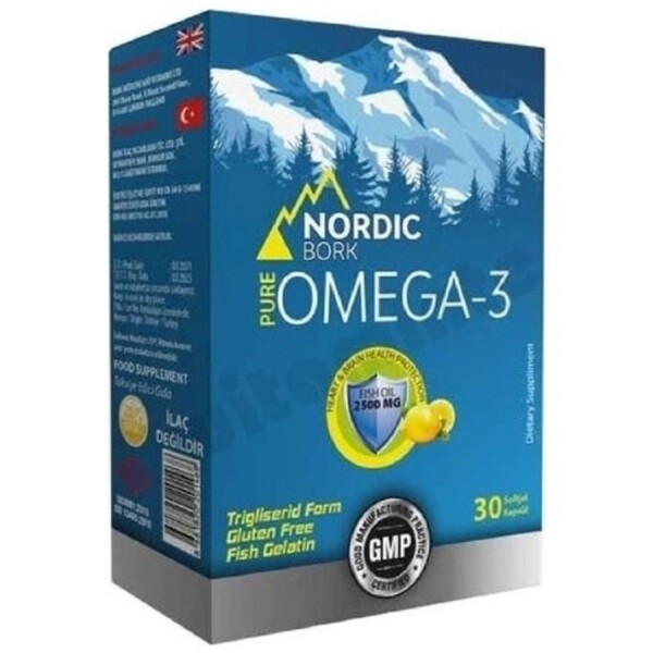 Nordic Bork Omega 30 Softgel - 1