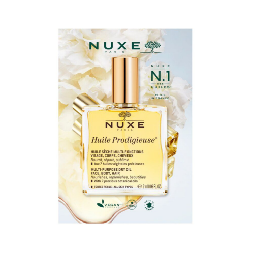 Numune Nuxe Huile Prodigieuse Çok Amaçlı Kuru Yağ 2 ml - 1