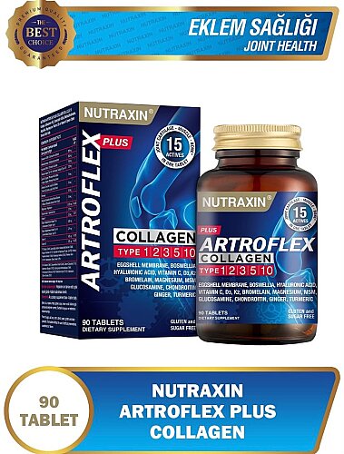 Nutraxin Artroflex Plus Collagen 90 Tablet - 1