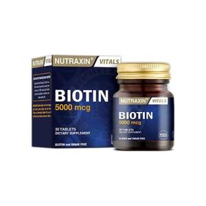 Nutraxin Biotin 5000 mcg Takviye Edici Gıda 30 Tablet