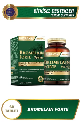 Nutraxin Bromelain Forte 60 Tablet - 1