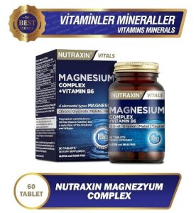 Nutraxin Magnesium Complex Vitamin B6 60 Tablet - 2