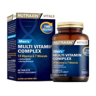 Nutraxin Men's Multi Vitamin Complex 60 Tablet - 1