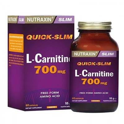 Nutraxin Quick-Slim L-Carnitine 700 mg 60 Tablet - 1