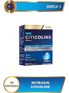 Nutraxin Sitikolin 300 mg 30 Kapsül