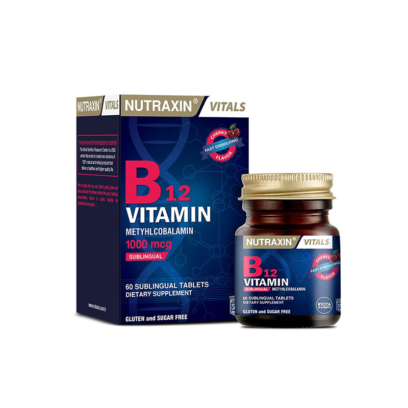 Nutraxin B12 Vitamin 1000 mcg 60 Tablet 
