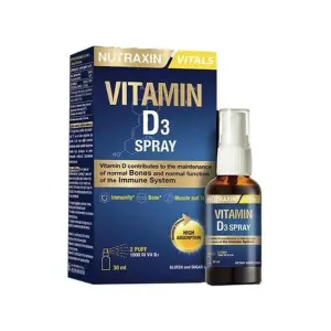 Nutraxin Vitamin D3 Sprey 1000 IU 30 ml