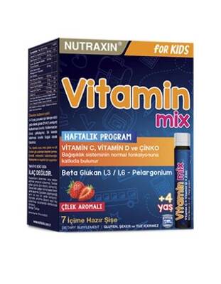 Nutraxin Vitamin Mix For Kids 7x25 ml - 1
