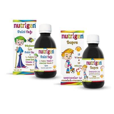 Nutrigen Balık Yağı 200 ml + Supra Şurup 200 ml - 1