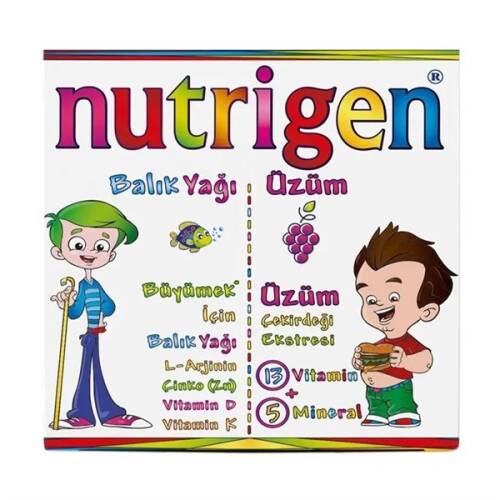 Nutrigen Balık Yağı Şurup 200ml + Üzüm Şurup 200 ml - 1