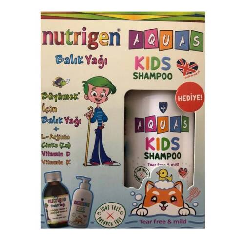 Nutrigen Balık Yağı Şurup + Aquas Kids Şampuan Hediyeli - 1