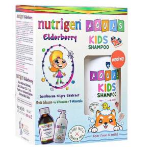 Nutrigen Karamürver Şurup + Aquas Kids Şampuan Hediyeli