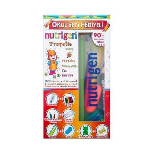 Nutrigen Propolis Böğürtlenli Şurup 200 ml-Okul seti hediyeli