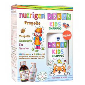 Nutrigen Propolis Şurup + Aquas Kids Şampuan Hediyeli