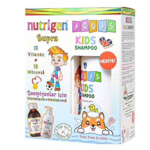 Nutrigen Supra Şurup + Aquas Kids Şampuan Hediyeli - 1