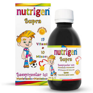 Nutrigen Supra Vitamin ve Mineral Şurup 200 ml