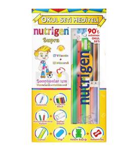 Nutrigen Supra Vitamin ve Mineral Şurup 200 ml-Okul Seti Hediyeli