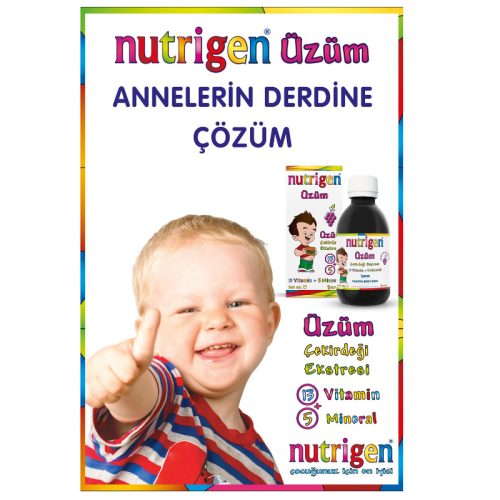 Nutrigen Üzüm Çekirdeği Ekstreli Vitamin-Mineral Şurubu 200 ml - 2