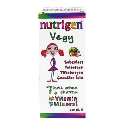 Nutrigen Vegy Şurup 200 ml - 1