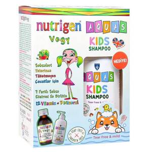 Nutrigen Vegy Şurup + Aquas Kinds Şampuan Hediyeli