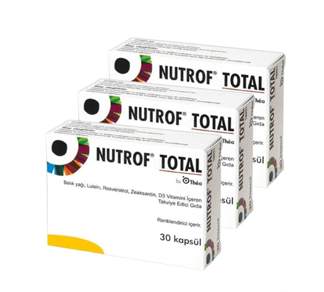 Nutrof Total 30 Kapsül 3 Adet