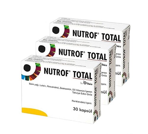 Nutrof Total 30 Kapsül 3 Adet - 1