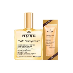 NUXE Huile Prodigieuse Çok Amaçlı Kuru Bakım Yağı 100 ml - Duş Jeli HEDİYE