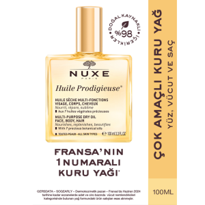 Nuxe Huile Prodigieuse Çok Amaçlı Kuru Yağ 100 ml