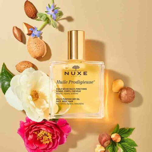 Nuxe Huile Prodigieuse Yüz Vücut Saçlar İçin Çok Amaçlı Kuru Yağ 50 ml - 5