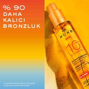 Nuxe Huile Solaire Bronzlaştırıcı Yüz ve Vücut Yağı SPF10 150 ml - 6