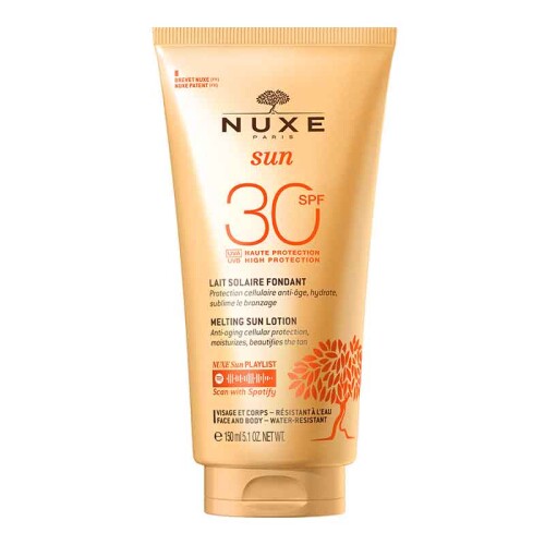 Nuxe Lait Delicieux Güneş Koruyucu Yüz ve Vücut Sütü SPF30 150 ml - 1
