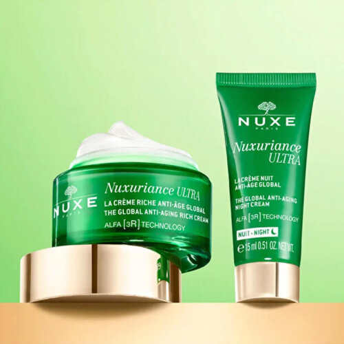 Nuxe Nuxuriance Ultra Anti Aging Rich Cream 50 ml + 15 ml Gece Kremi HEDİYE - 2