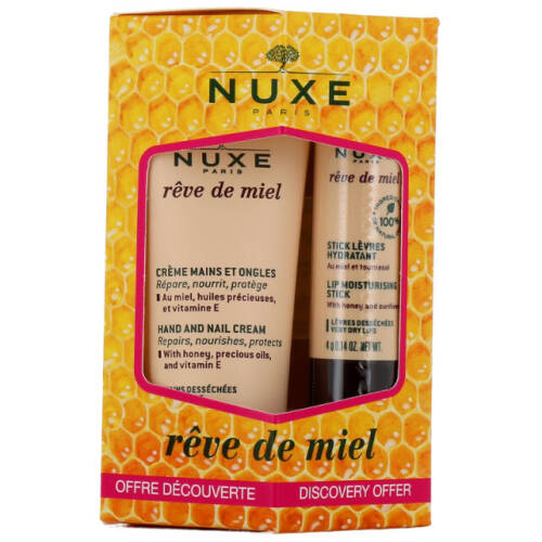 Nuxe Reve De Miel El ve Tırnak Kremi 30 ml + Dudak Nemlendirici Stick 4 gr - 2