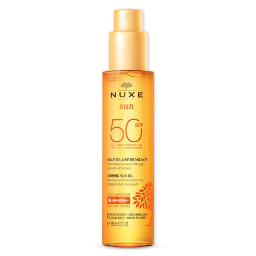 Nuxe Sun Huile SPF50 Bronzlaştırıcı Yüz Ve Vücut Yağı 150ml - 1