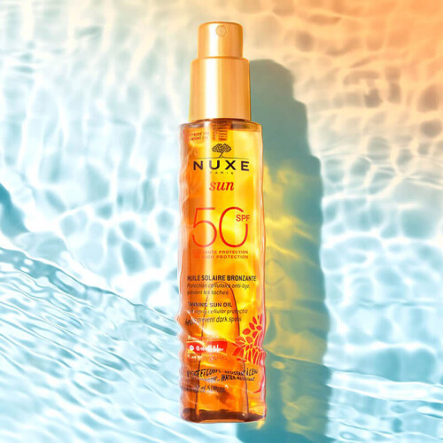 Nuxe Sun Huile SPF50 Bronzlaştırıcı Yüz Ve Vücut Yağı 150ml - 3