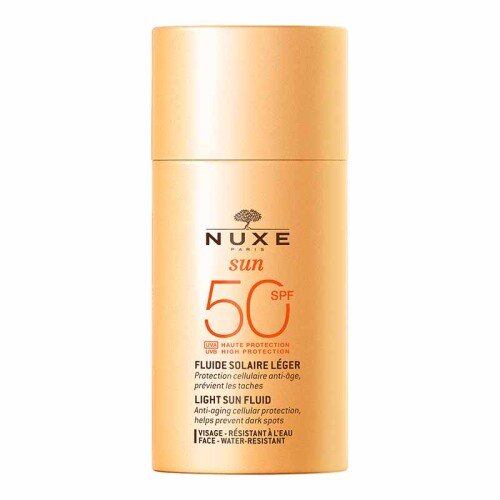 Nuxe Sun Light Fluid (Hafif Dokulu) Güneş Koruyucu Yüz Kremi SPF50 50 ml - 1