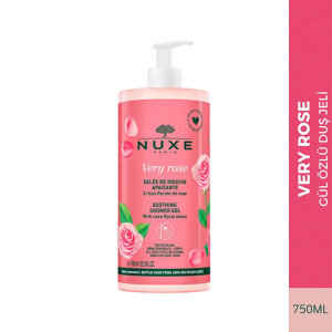 Nuxe Very Rose Gül Özlü Yatıştırıcı Duş Jeli 750 ml