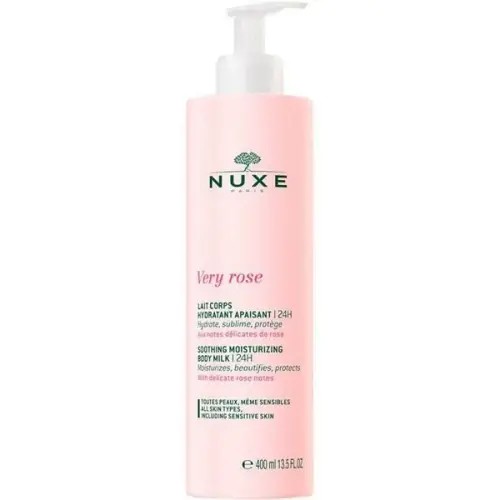 Nuxe Very Rose Yatıştırıcı ve Nemlendirici Vücut Sütü 400 ml - 1