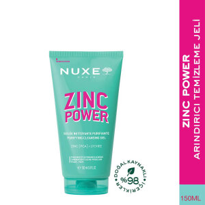 Nuxe Zinc Power Arındırıcı Yüz Temizleme Jeli 150 ml