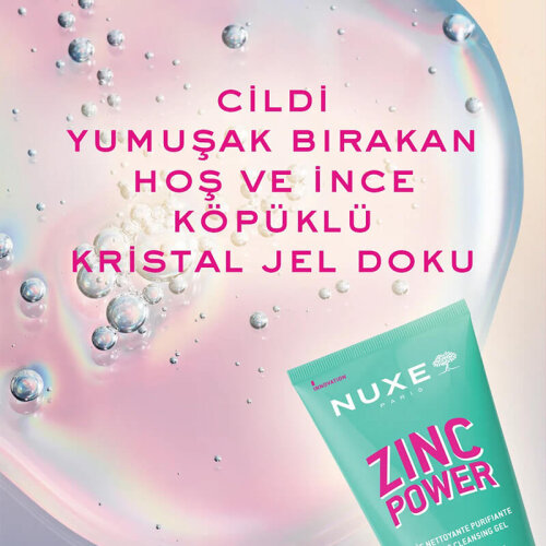 Nuxe Zinc Power Arındırıcı Yüz Temizleme Jeli 150 ml - 2
