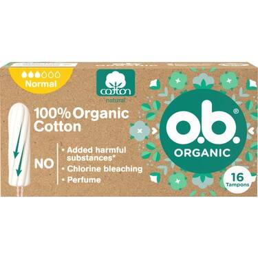 O.B. Organic Normal Tampon 16'lı - 1