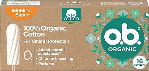 O.B. Organic Süper Tampon 16'lı - 1