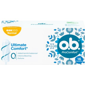O.B. Ultimate Comfort Tampon Normal 16'lı