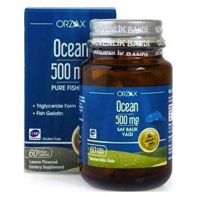 Ocean 500 mg 60 Kapsül Balık Yağı - 1
