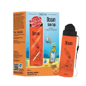 Ocean Balık Yağı Portakal Aromalı Şurup 150 ml - Matara Hediyeli
