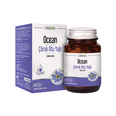 Ocean Çörek Otu Yağı 1000 mg 60 Kapsül - 1