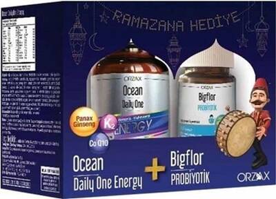 Ocean Daily One Energy 30 Tablet + Ocean Bigflor Probiyotik 10 Kapsül Hediyeli - 1